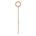 FJC Finejewelers 14k Yellow Gold Plain Polished Large Girl Charm