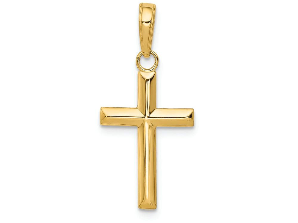 FJC Finejewelers 14k Yellow Gold Small Cross Charm