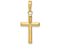 FJC Finejewelers 14k Yellow Gold Small Cross Charm