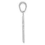 FJC Finejewelers 14k White Gold Small Cross Charm