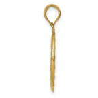 FJC Finejewelers 14k Yellow Gold Miraculous Medal Charm