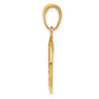 FJC Finejewelers 14k Yellow Gold Saint Christopher Medal Charm