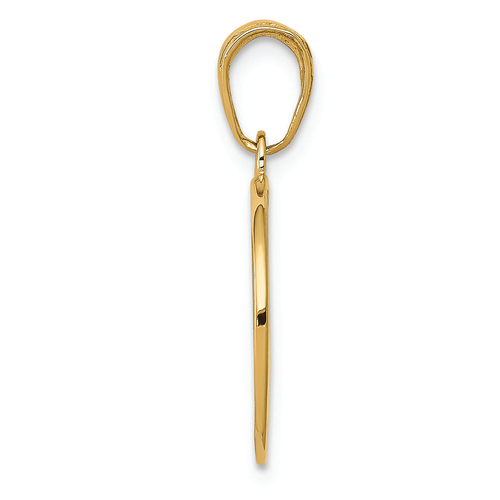 FJC Finejewelers 14k Yellow Gold Saint Joseph Medal Charm