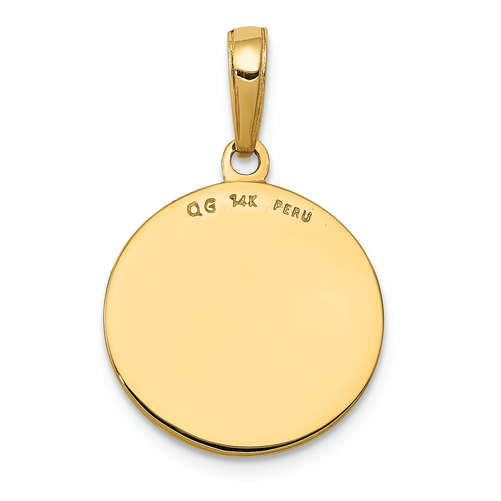 FJC Finejewelers 14k Yellow Gold Saint Joseph Medal Charm