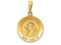 FJC Finejewelers 14k Yellow Gold Saint Joseph Medal Charm