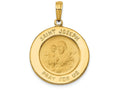 FJC Finejewelers 14k Yellow Gold Saint Joseph Medal Charm
