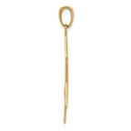 FJC Finejewelers 14k Yellow Gold Solid Polished Star Of David Charm