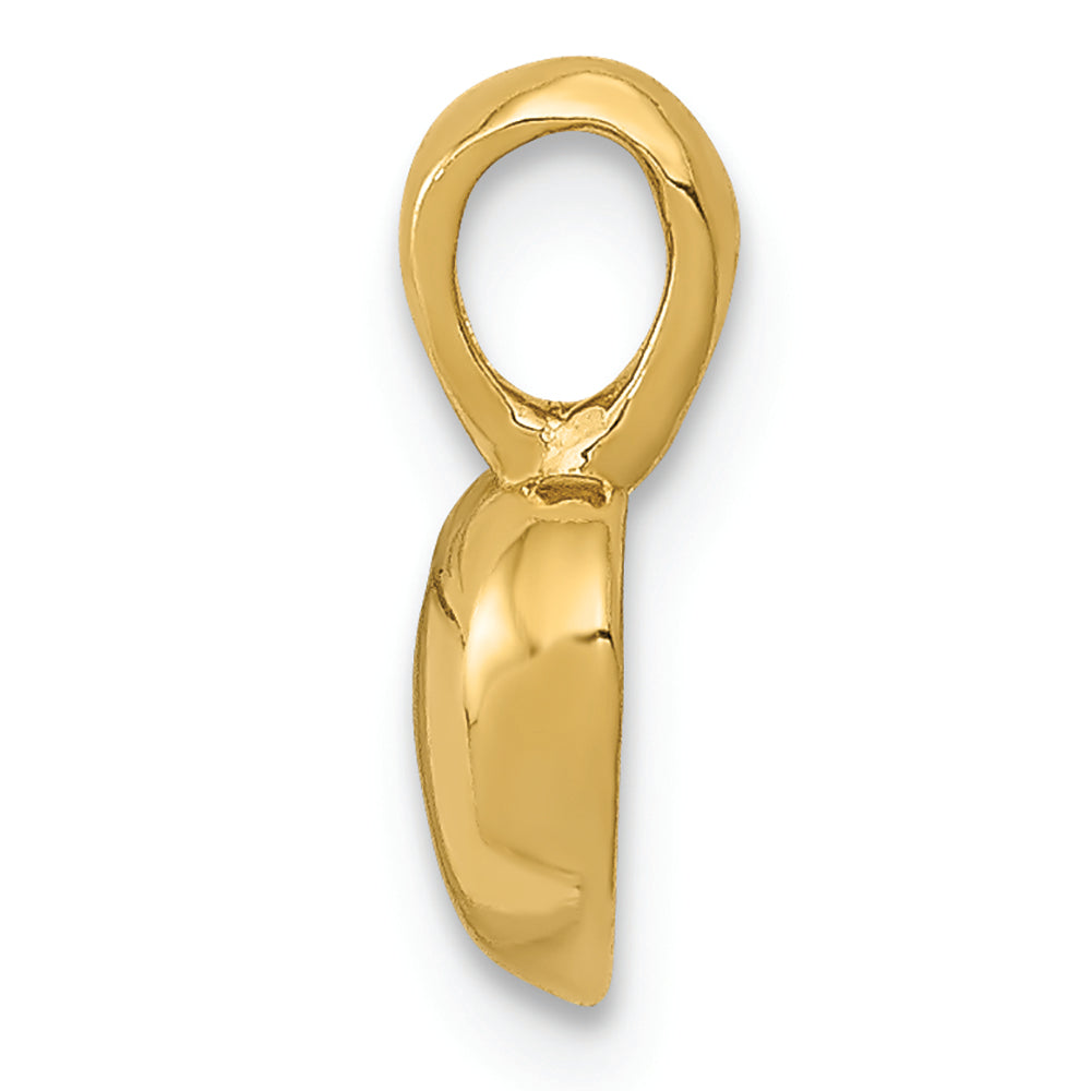 FJC Finejewelers 14k Yellow Gold Heart Charm