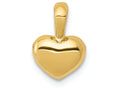 FJC Finejewelers 14k Yellow Gold Heart Charm