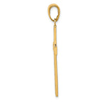 FJC Finejewelers 14k Yellow Gold Rope Cross Charm