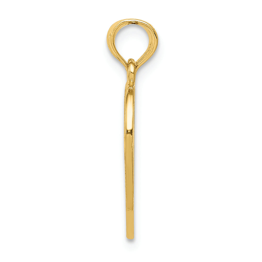 FJC Finejewelers 14k Yellow Gold Enameled Mother - Daughter Charm