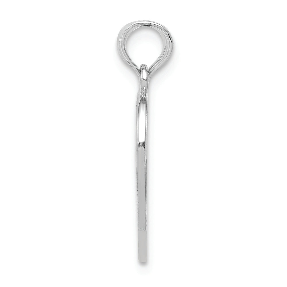 FJC Finejewelers 14k White Gold Enameled Mother - Daughter Charm