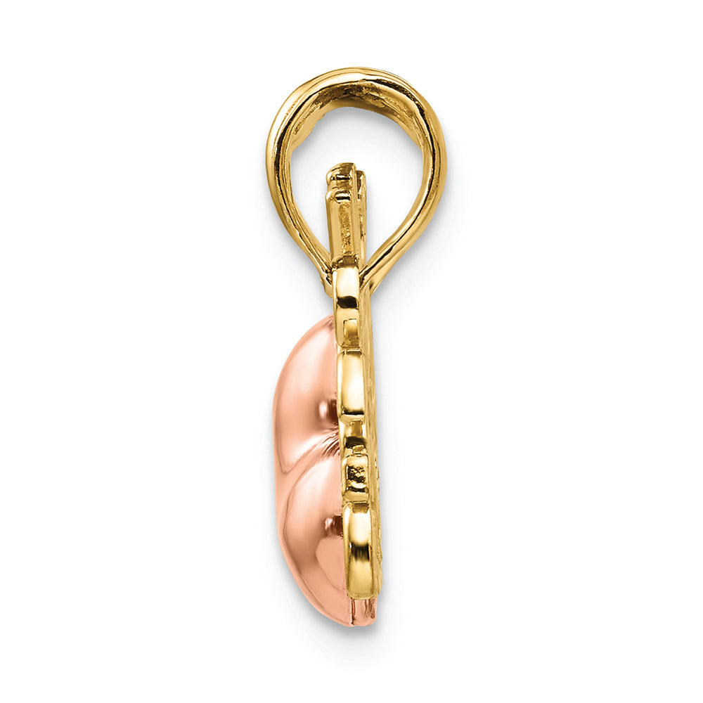FJC Finejewelers 14k Yellow Gold with Rhodium Big Sislil Sis Break-a-part Charm