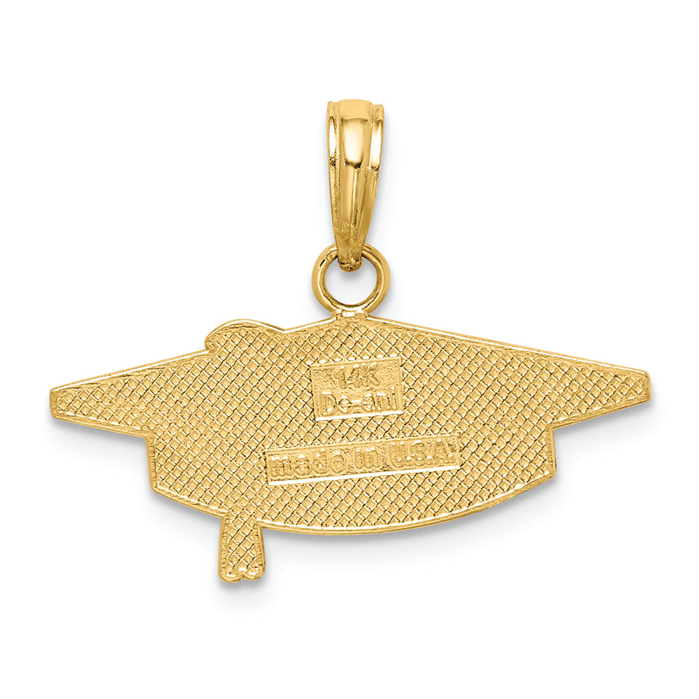 FJC Finejewelers 14k Yellow Gold Graduation Charm