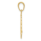 FJC Finejewelers 14k Yellow Gold Polished Christmas Tree Charm