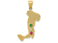 FJC Finejewelers 14k Yellow Gold Italy Charm
