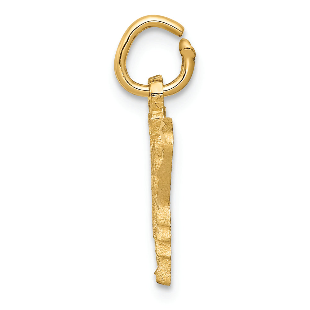 FJC Finejewelers 14k Yellow Gold Butterfly Charm