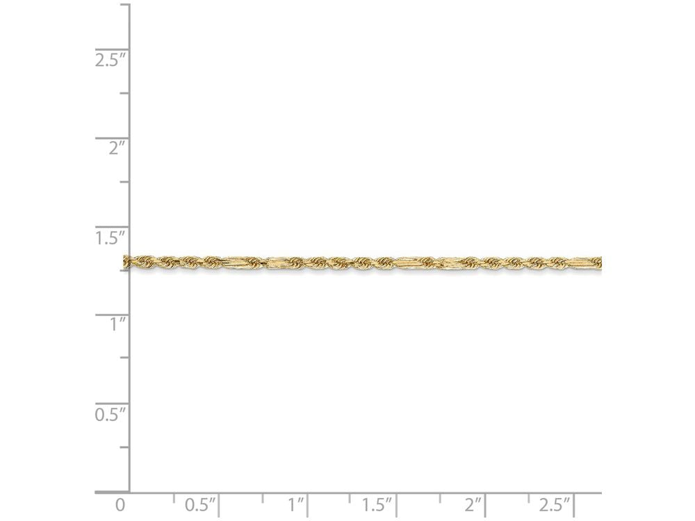 FJC Finejewelers 24 Inch 14k Yellow Gold 2.0mm Milano Rope Chain Necklace