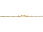 FJC Finejewelers 7 Inch 14k Yellow Gold 2.0mm Milano Rope Chain Bracelet