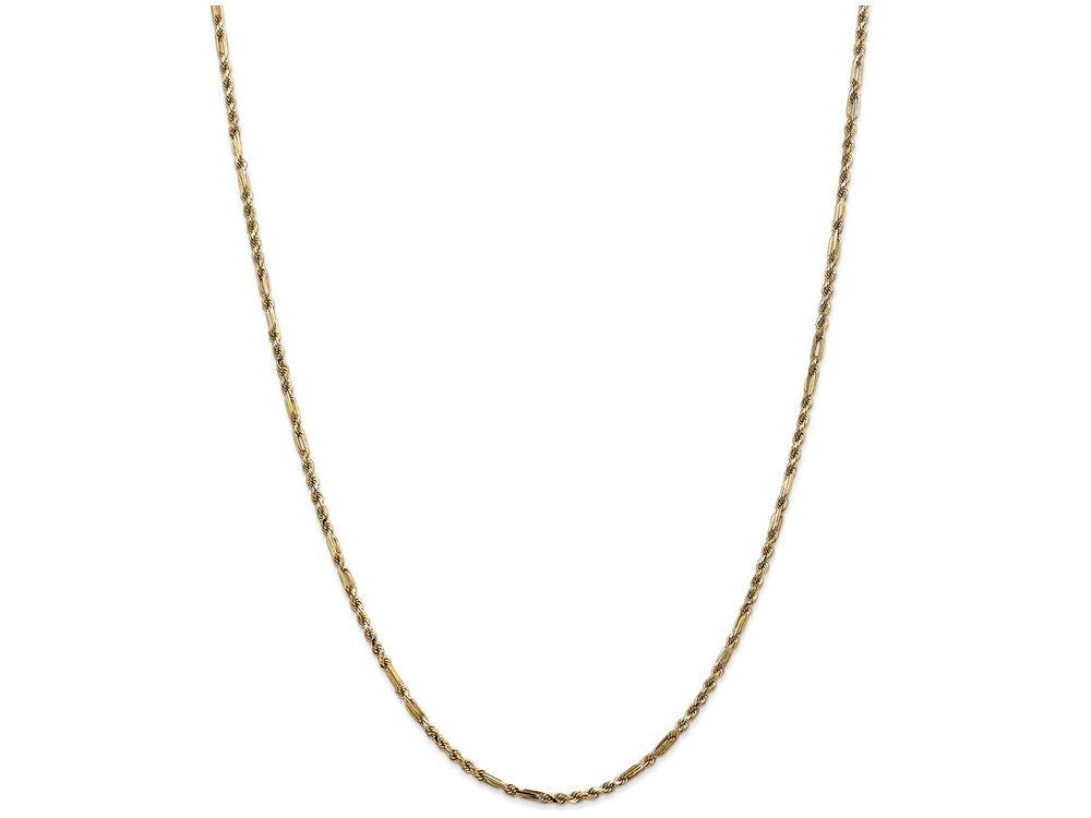 FJC Finejewelers 20 Inch 14k Yellow Gold 2.25mm Milano Rope Chain Necklace