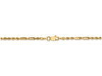 FJC Finejewelers 16 Inch 14k Yellow Gold 2.5mm Milano Rope Chain Necklace