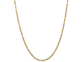 FJC Finejewelers 24 Inch 14k Yellow Gold 3.0mm Milano Rope Chain Necklace