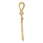 FJC Finejewelers 14k Yellow Gold Medium Bright Cut Number 33 Charm