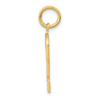 FJC Finejewelers 14k Yellow Gold Casted Medium Polished Number 2 Charm