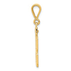 FJC Finejewelers 14k Yellow Gold Medium Polished Number 88 Charm