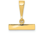 FJC Finejewelers 14k Yellow Gold Casted Medium Polished Top Charm