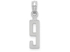 FJC Finejewelers 14k White Gold 9"block Styl Charm