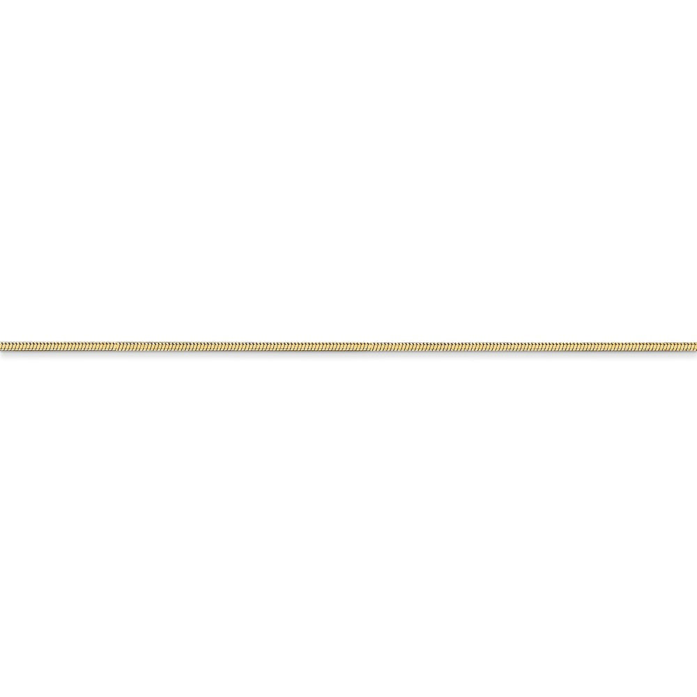 FJC Finejewelers 14 kt Yellow Gold 1.00mm Octagonal Snake Chain