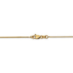 FJC Finejewelers 14 kt Yellow Gold 1.00mm Octagonal Snake Chain