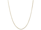 FJC Finejewelers 9 Inch 14k Yellow Gold 1.00mm Octagonal Snake Chain Ankle Bracelet (Smaller Ankles)