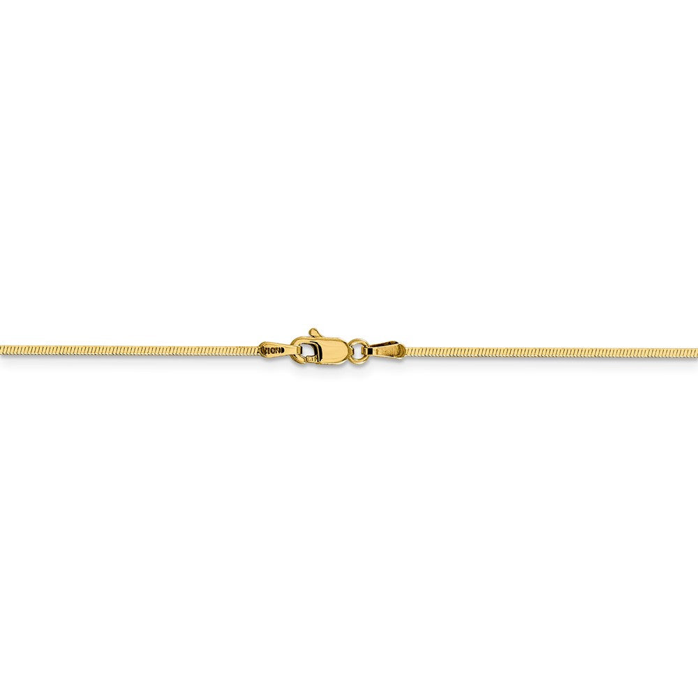 FJC Finejewelers 14 kt Yellow Gold 1.0 mm 16 inch Octagonal Snake Chain
