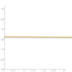 FJC Finejewelers 14 kt Yellow Gold 1.0 mm  20 Inch Octagonal Snake Chain
