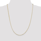 FJC Finejewelers 14 kt Yellow Gold 1.0 mm x 24 inch Octagonal Snake Chain