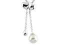 FJC Finejewelers 6mm 2 Drop Freshwater Cultured Pearl Pendant Necklace with Heart Shaped Top