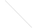 FJC Finejewelers 16 Inch 14k White Gold 1.3mm Curb Chain Necklace