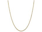 FJC Finejewelers 10 Inch 14k Yellow Gold 1.70mm Singapore Chain Ankle Bracelet