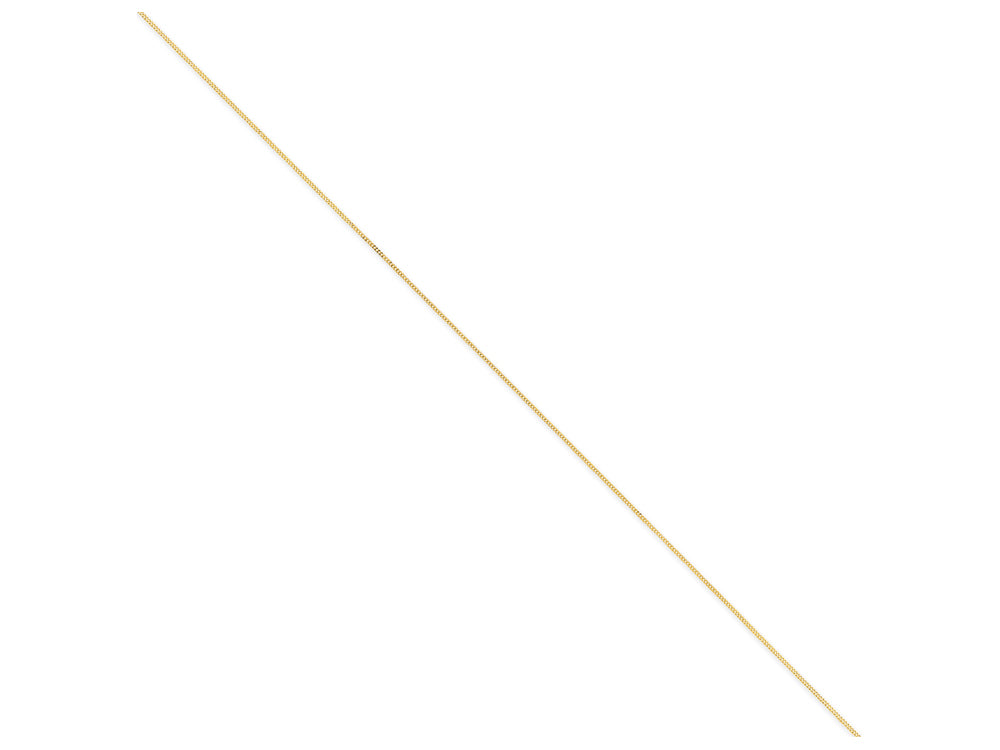 FJC Finejewelers 20 Inch 14k Yellow Gold .9mm Curb Chain Necklace