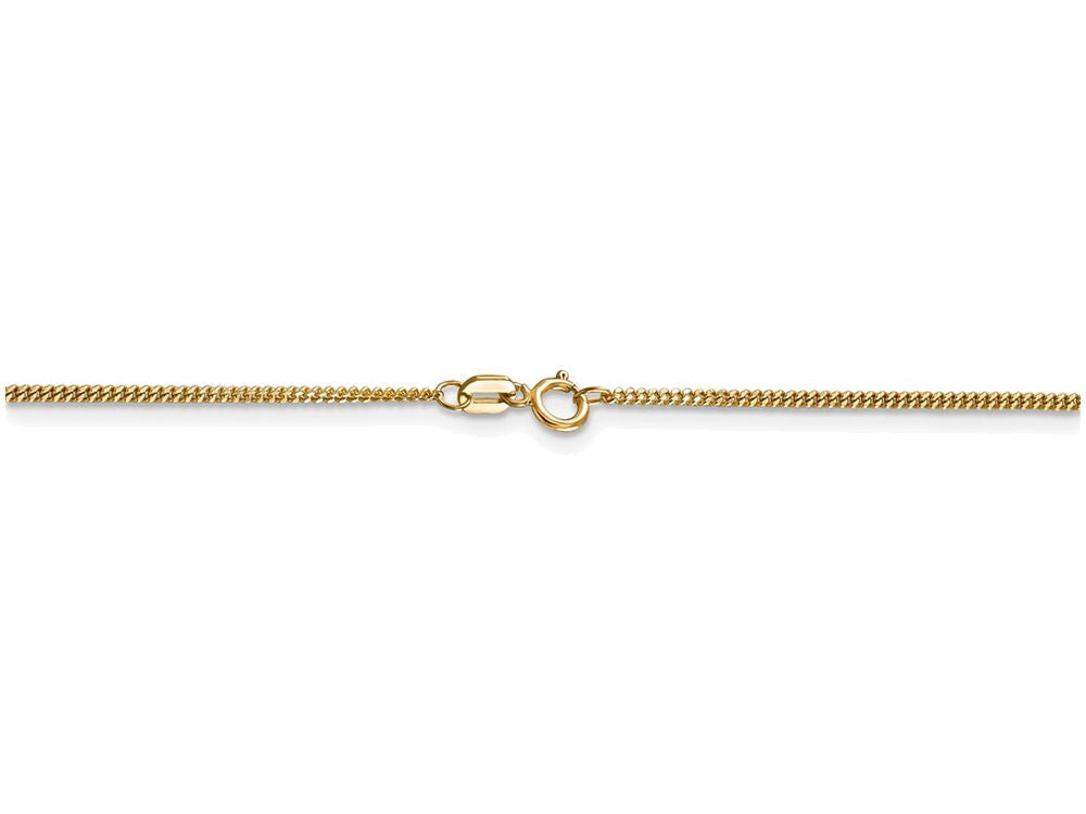 FJC Finejewelers 20 Inch 14k Yellow Gold 1.3mm Curb Chain Necklace