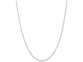 FJC Finejewelers 16 Inch 14k White Gold .8mm Polished Light Baby Rope Chain Necklace