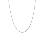 FJC Finejewelers 16 Inch 14k White Gold .8mm Polished Light Baby Rope Chain Necklace