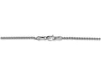 FJC Finejewelers 18 Inch 14k White Gold 1.65mm Solid Polished Spiga Chain Necklace