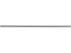 FJC Finejewelers 24 Inch 14k White Gold 2.25mm Solid Polished Spiga Chain Necklace