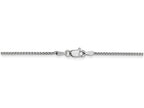 FJC Finejewelers 24 Inch 14k White Gold 1.2mm Solid bright-cut Spiga Chain Necklace