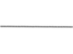 FJC Finejewelers 7 Inch 14k White Gold 1.2mm Solid bright-cut Spiga Chain Bracelet