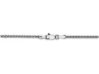 FJC Finejewelers 16 Inch 14k White Gold 1.4mm Solid bright-cut Spiga Chain Necklace