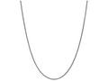 FJC Finejewelers 20 Inch 14k White Gold 1.4mm Solid bright-cut Spiga Chain Necklace